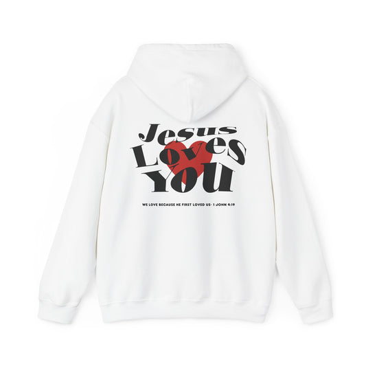 Jesus loves you hoodie